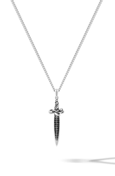 Dagger Pendant Necklace