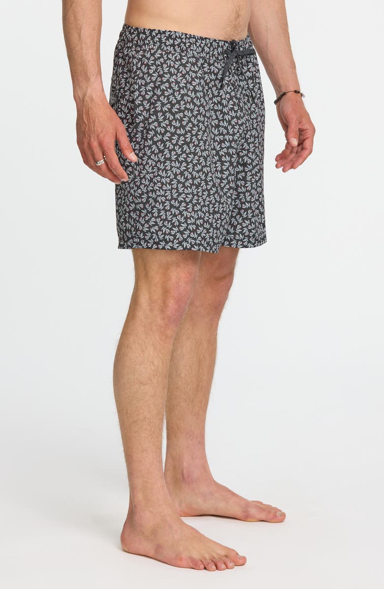 Quiksilver Surfsilk Mix Swim Trunks, Alternate, color, Phantom