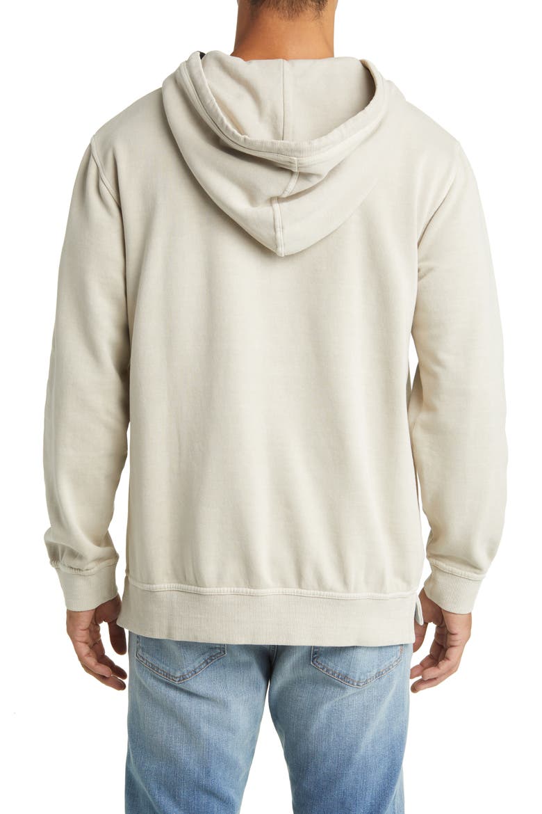 Fleece Hoodie, Alternate, color, TAUPE