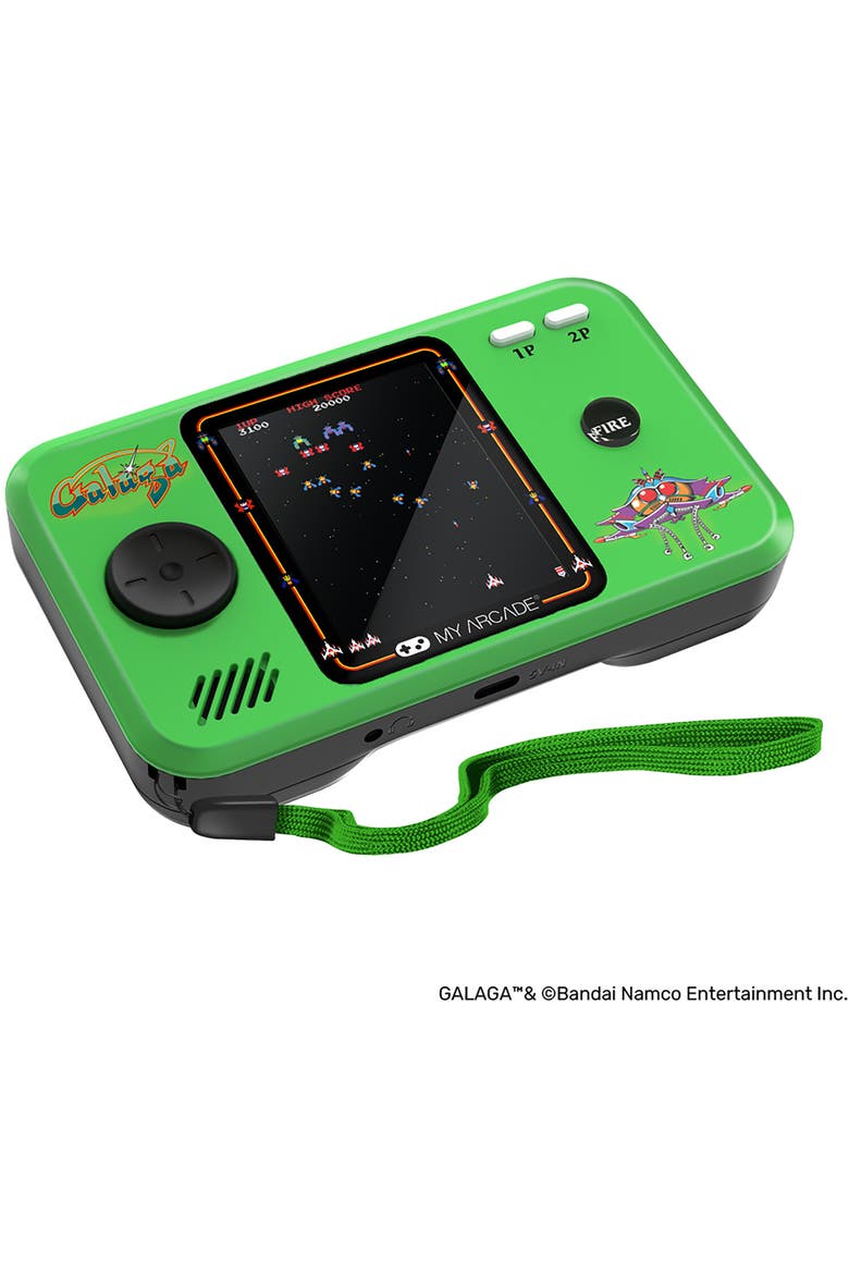 Myarcade Dgunl7145 Galaga Pocket Player Pro Handhe, Alternate, color, Multicolor