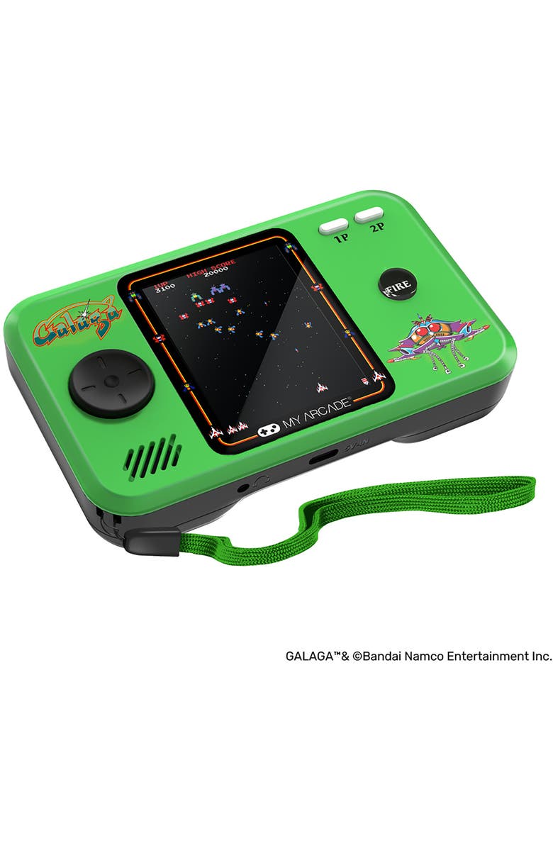 My Arcade Myarcade Dgunl7145 Galaga Pocket Player Pro Handhe, Alternate, color, Multicolor