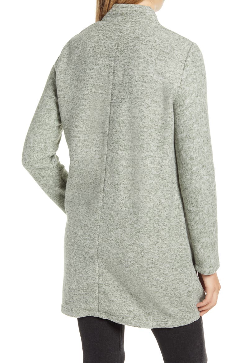 Katherine Brushed Jacket, Alternate, color, BLACK FOREST