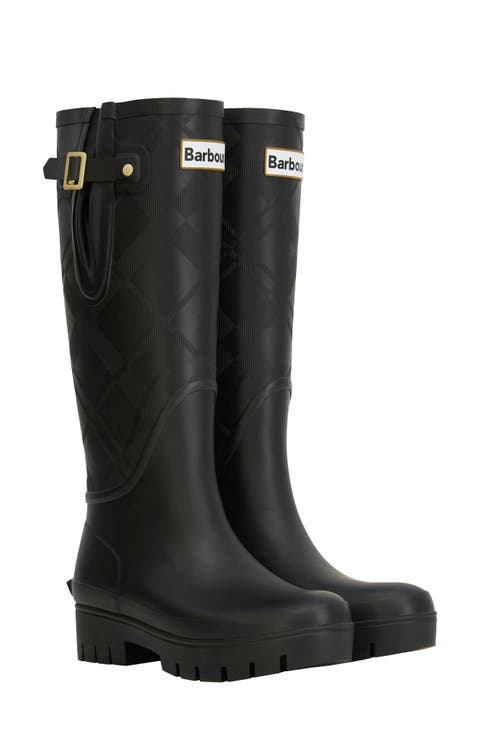 Leighton Tartan Tall Rain Boot
