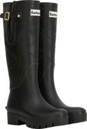 Barbour Leighton Tartan Tall Rain Boot