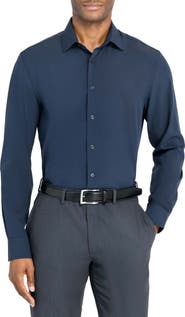 W.R.K Slim Fit Solid Performance Dress Shirt