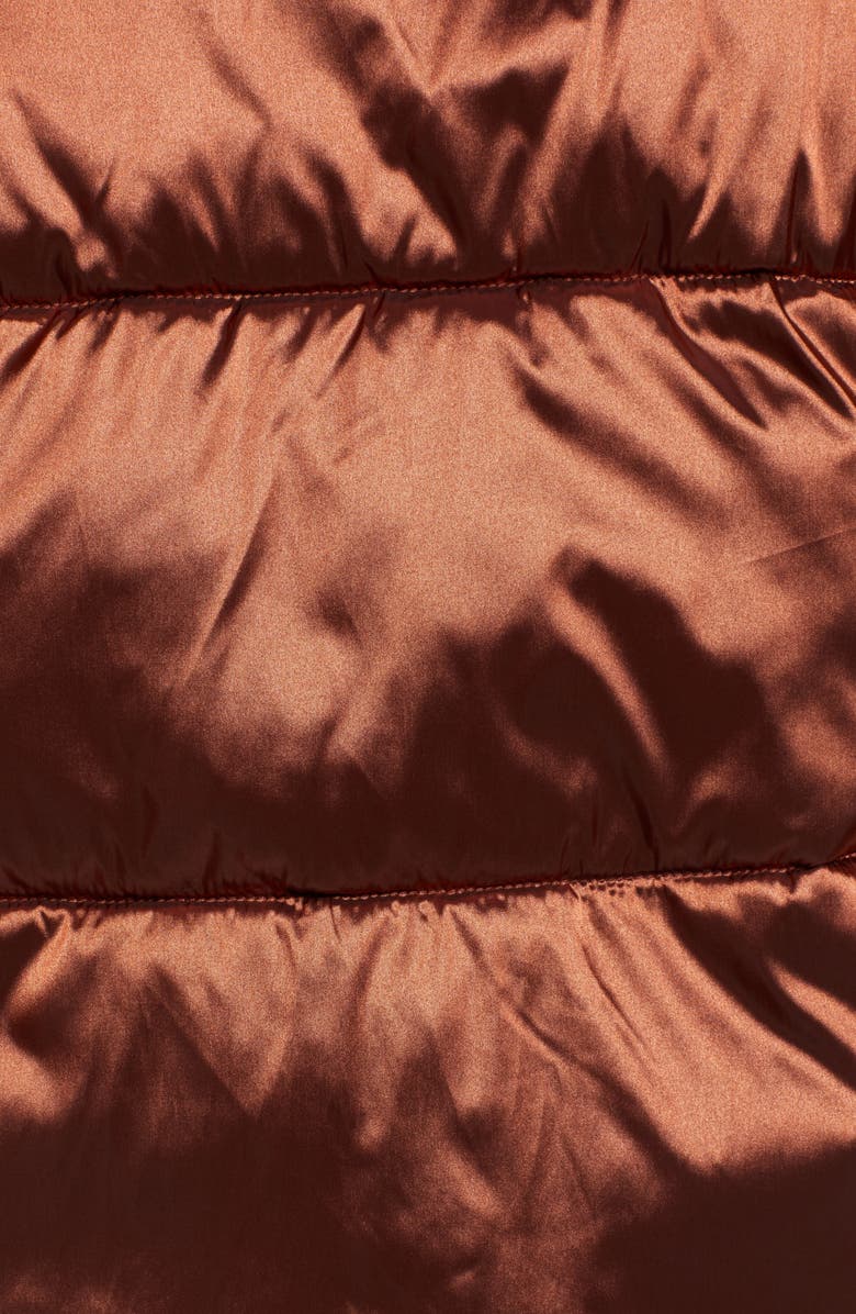 Sam Edelman Iridescent Water Repellent Hooded Puffer Jacket, Alternate, color,