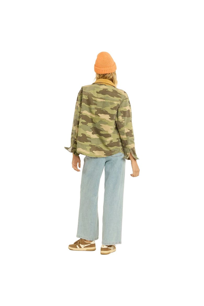 Kickin It Denim Jacket - Women's, Alternate, color, Army