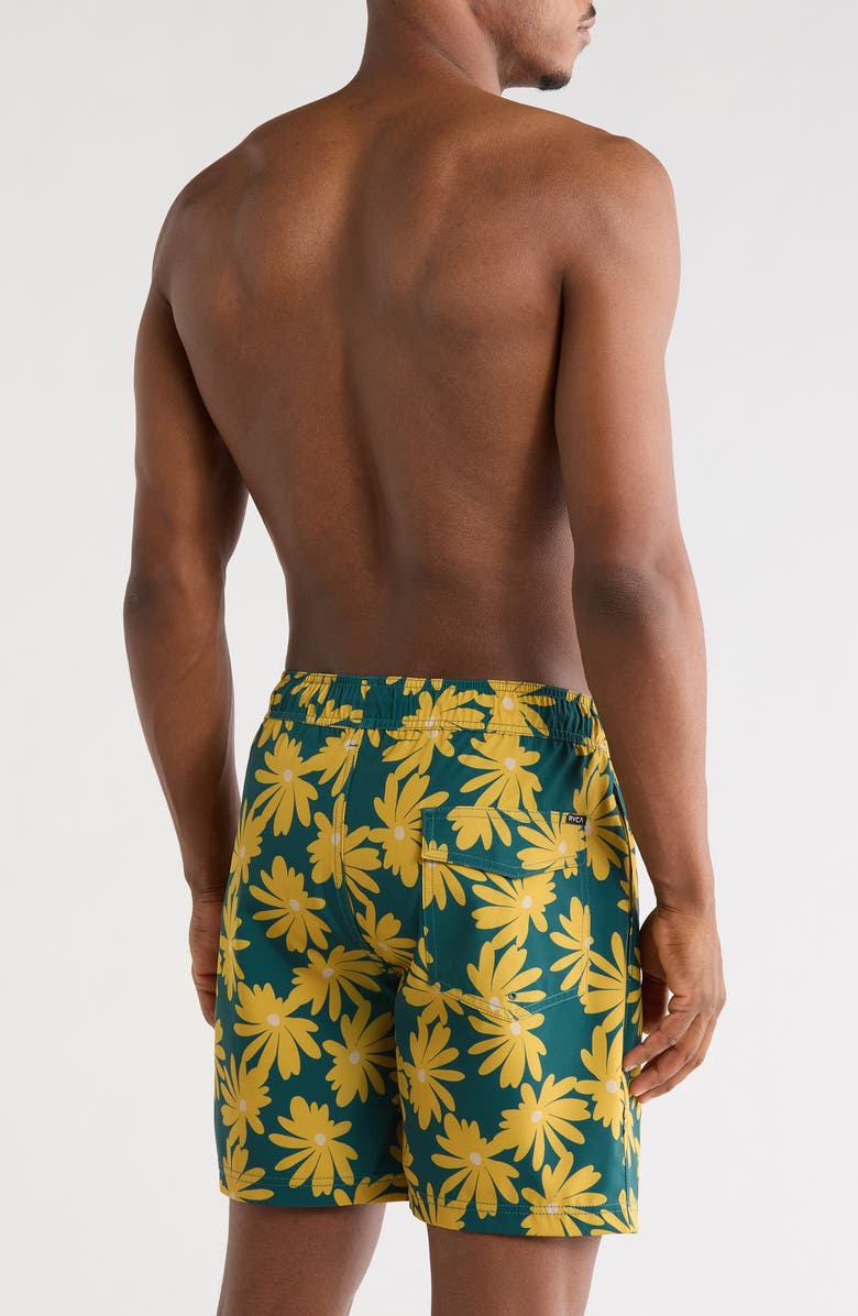 RVCA Westley Swim Shorts, Alternate, color, Mustard