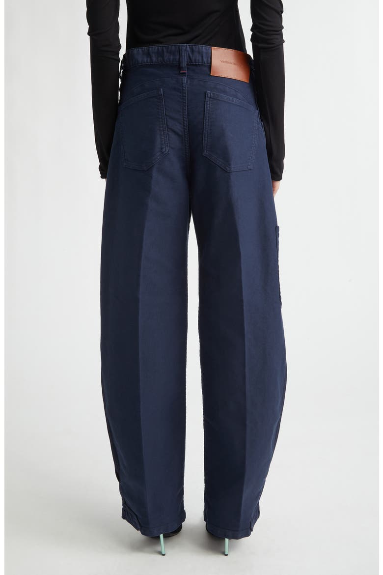 Straight Leg Five-Pocket Pants, Alternate, color, NAVY