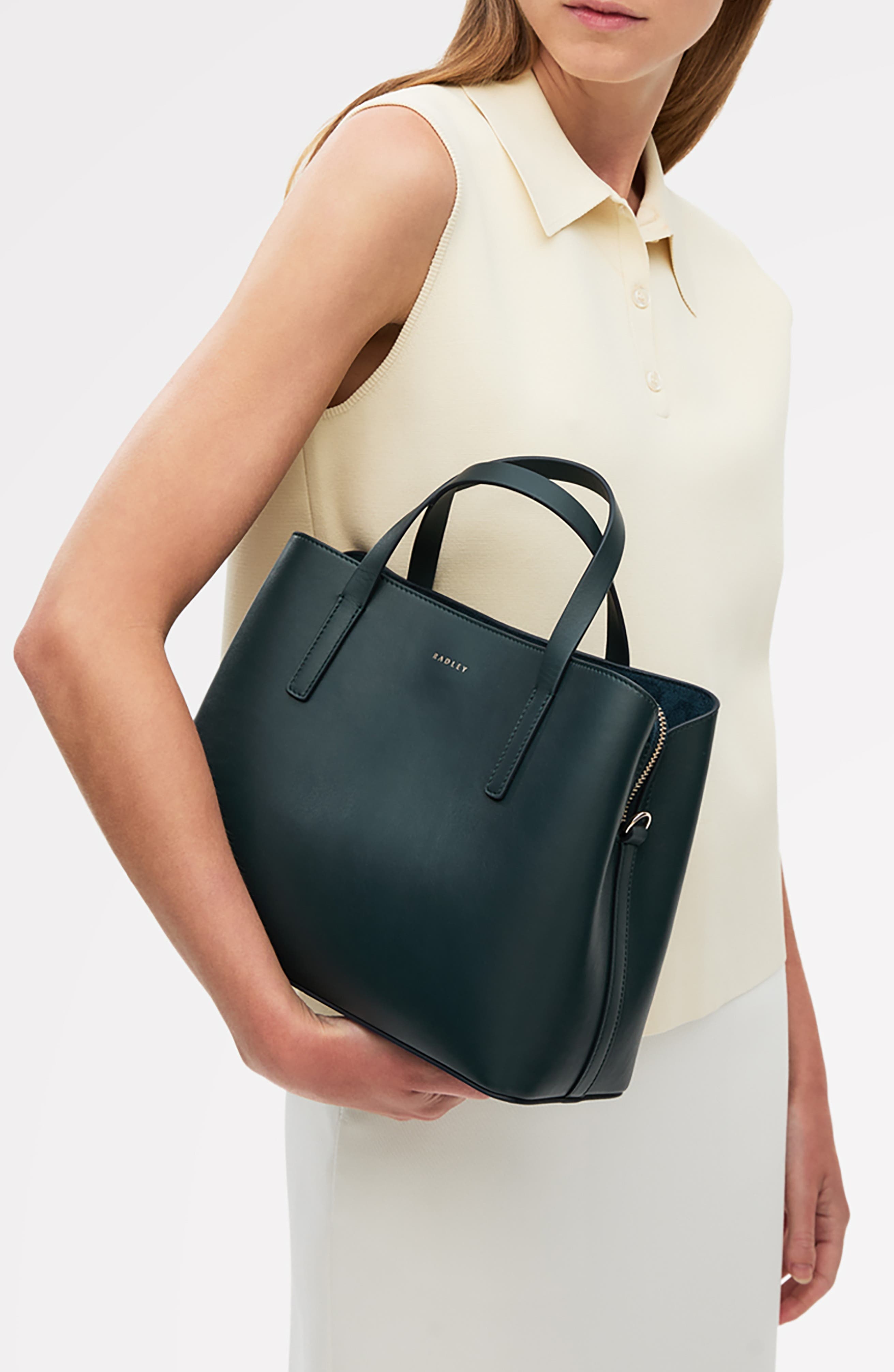 Radley Dukes Place Medium Top Zip Satchel Crossbody Bag, Alternate, color, 