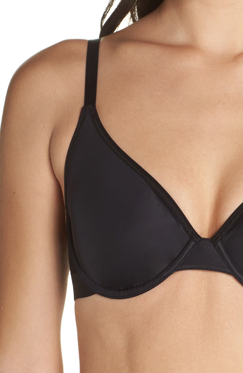 Negative Underwear Silky Demi Bra, Alternate, color, 