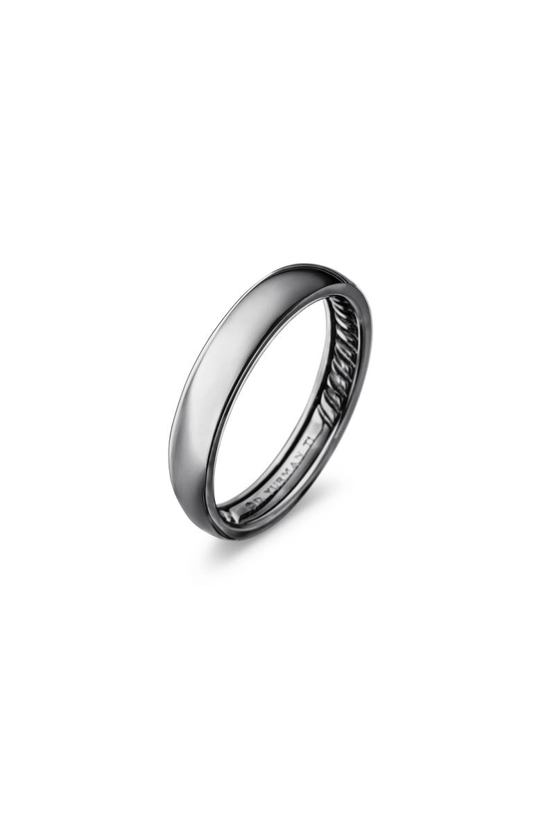 David Yurman Classic Titanium Band, Alternate, color, Titanium