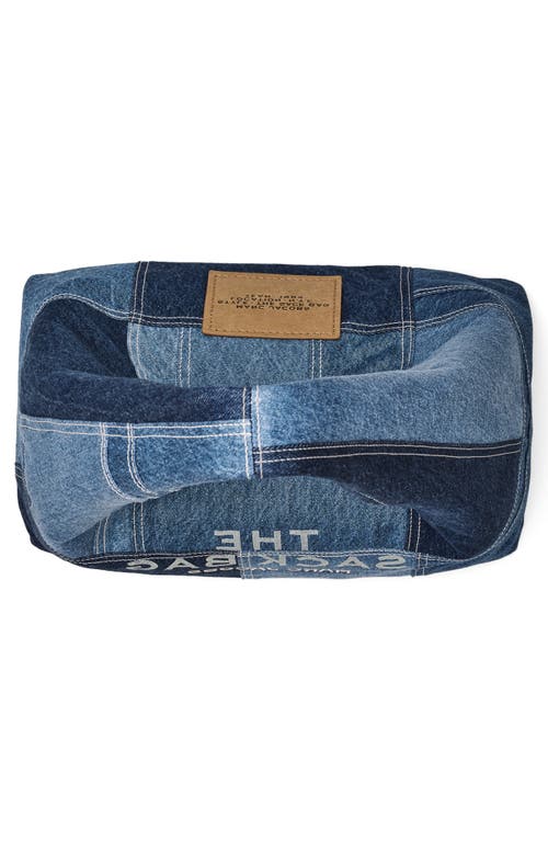 Marc Jacobs The Sack Denim Shoulder Bag In Blue