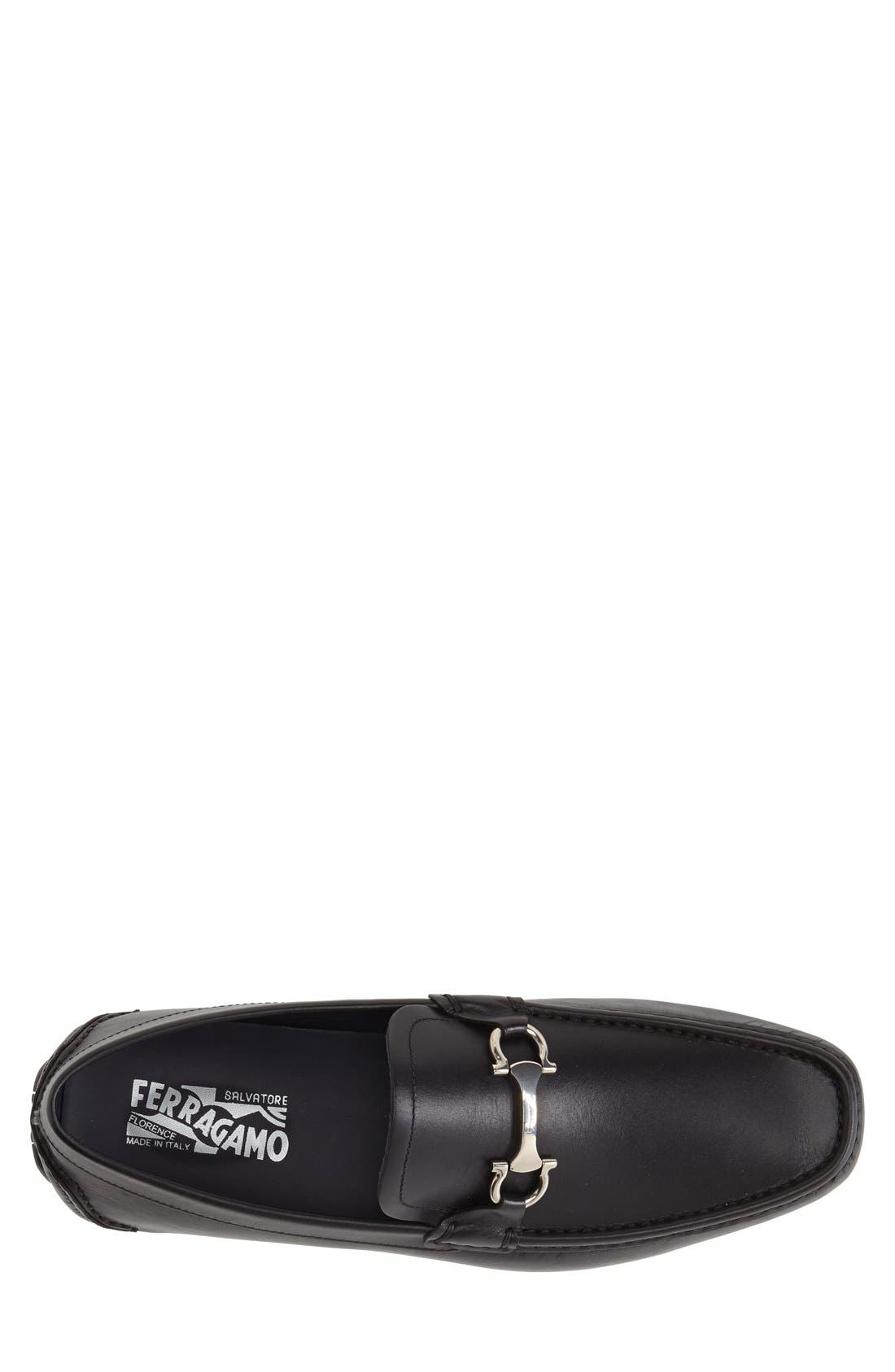 FERRAGAMO Salvatore Ferragamo 'Plum' Driving Shoe, Alternate, color, 