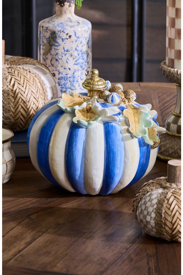 Royal Autumn Small Acorn Pumpkin, Alternate, color, ROYAL