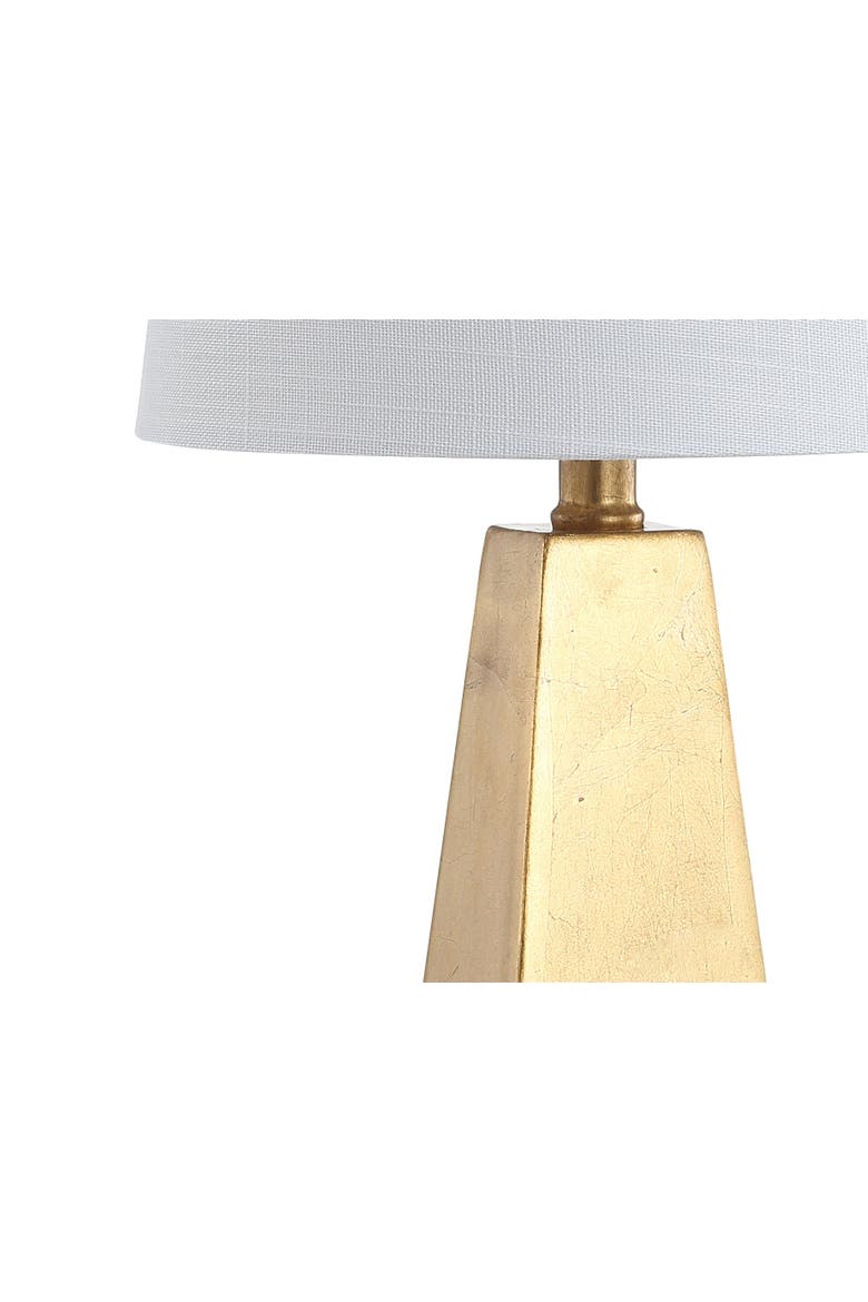 Owen Contemporary Resin LED Table Lamp, Alternate, color, Gold leaf