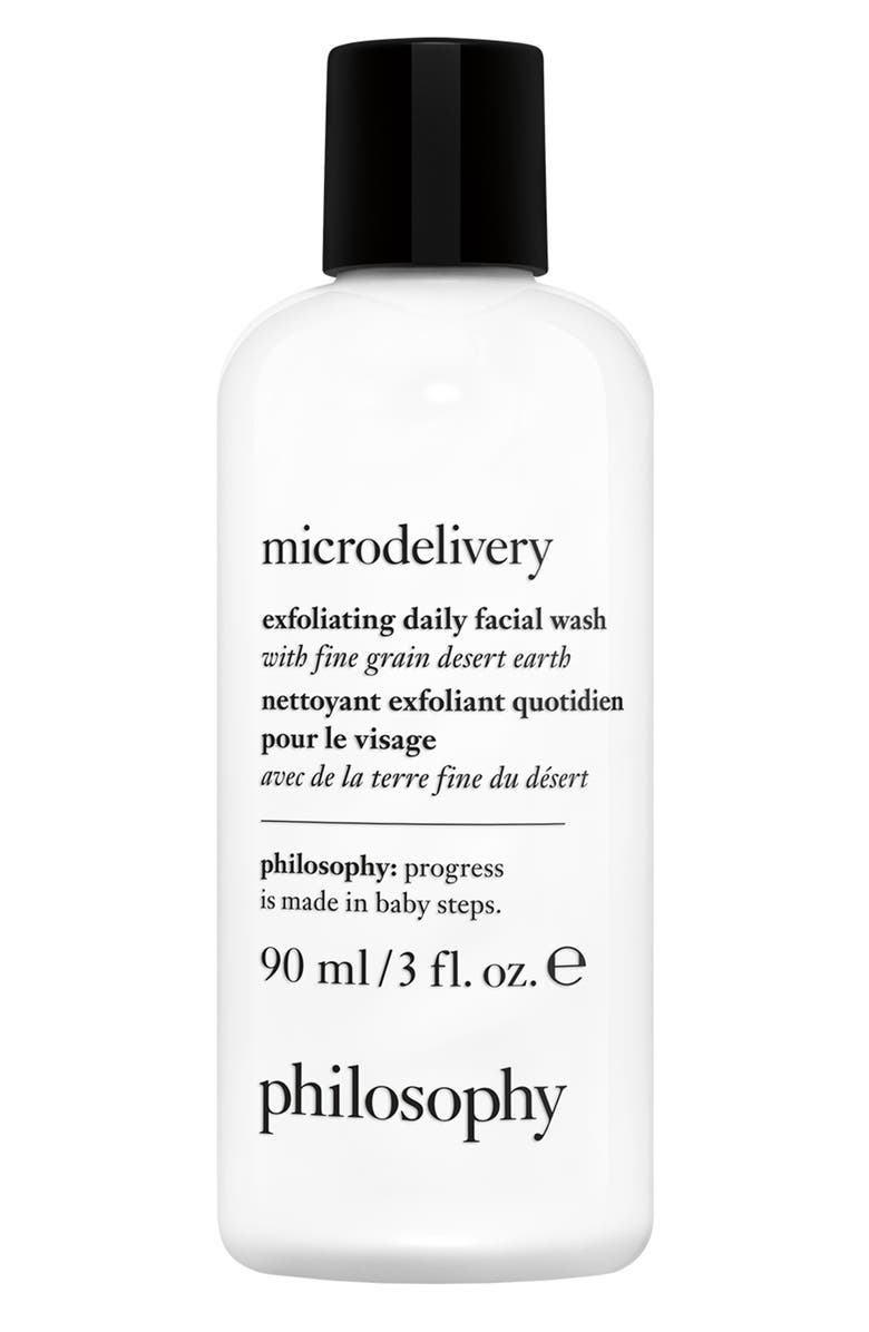philosophy microdelivery exfoliating daily facial wash, Main, color, 