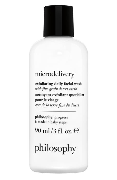 microdelivery exfoliating daily facial wash