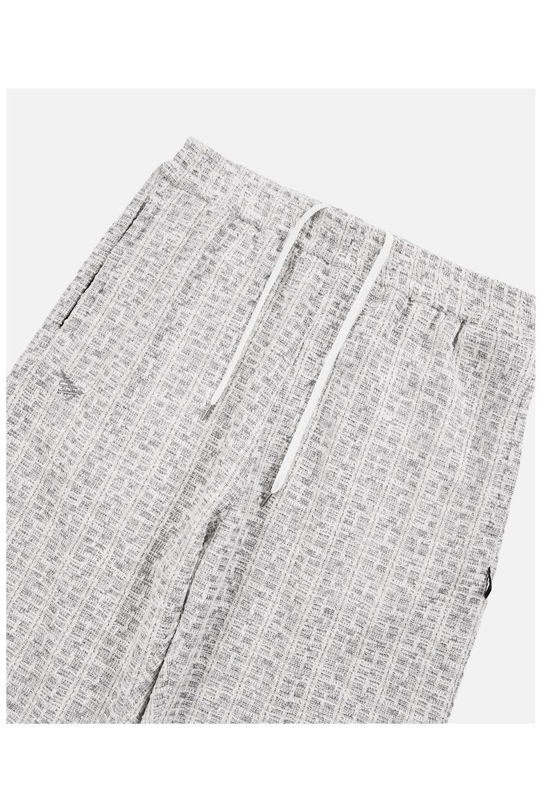 Plaid Knit Straight Leg Pants, Alternate, color, GREY