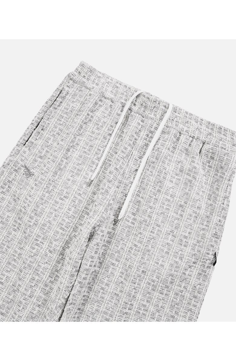 PAPER PLANES Plaid Knit Straight Leg Pants, Alternate, color, Grey
