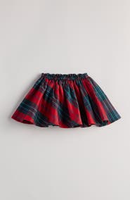 Nordstrom Kids' Plaid Taffeta Skirt