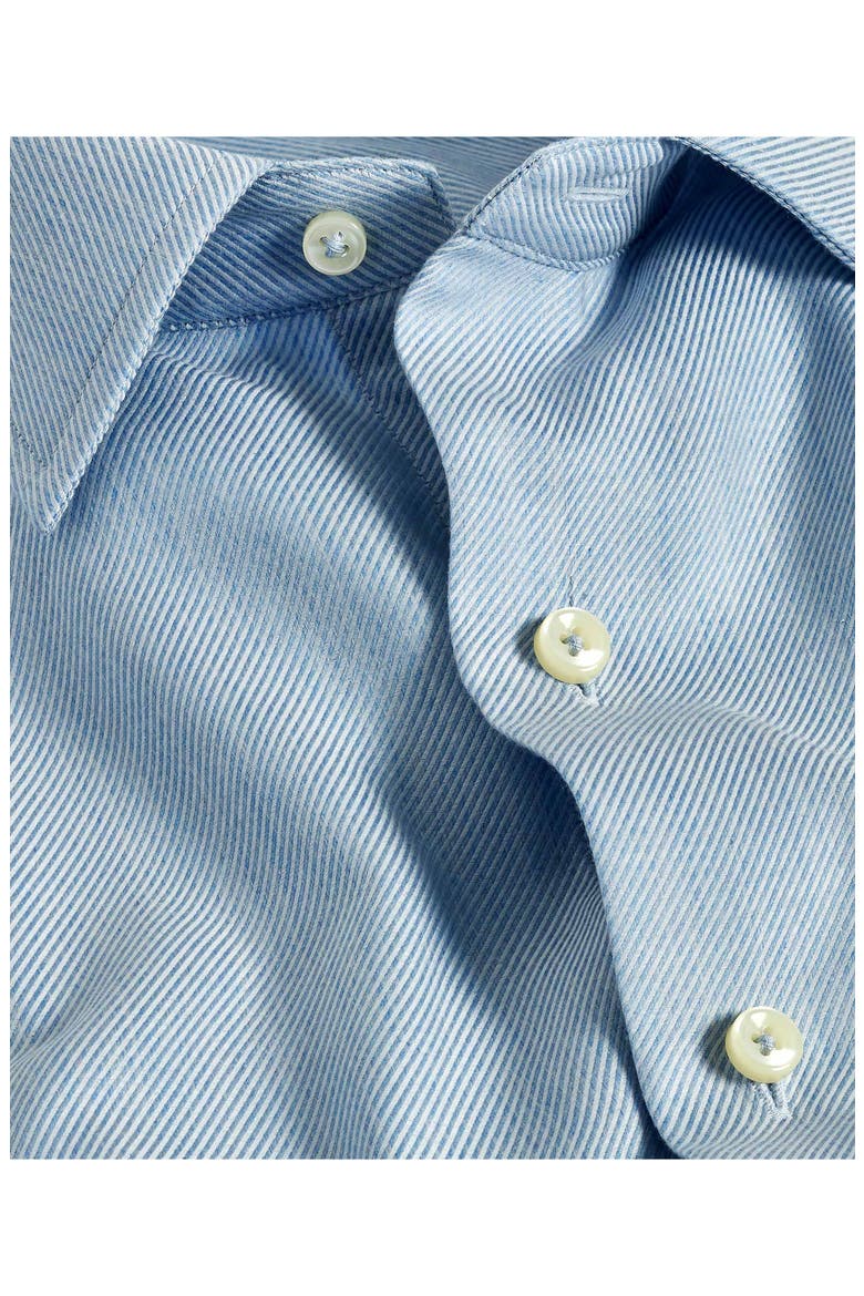 Cotton & Cashmere Solid Sport Shirt, Alternate, color, SKY
