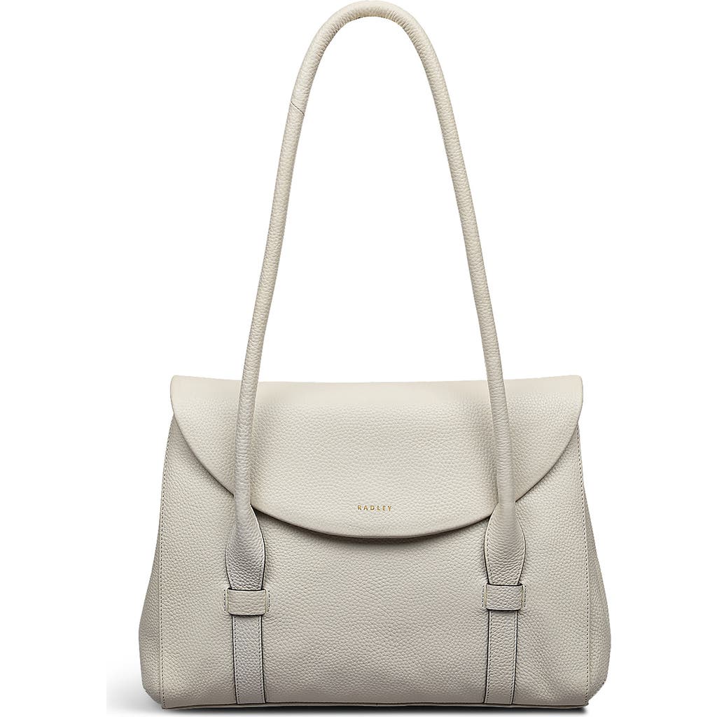 Radley Briar Hill Medium Flapover Shoulder Bag In Gray