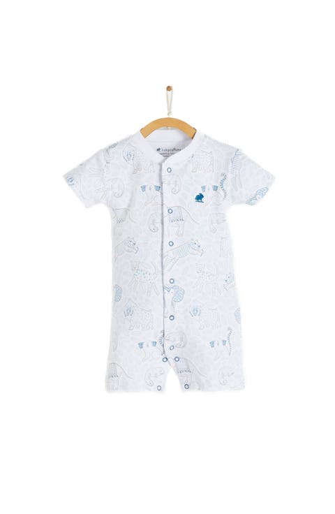 Premium Peruvian Pima Cotton Manji Short Romper for Infant