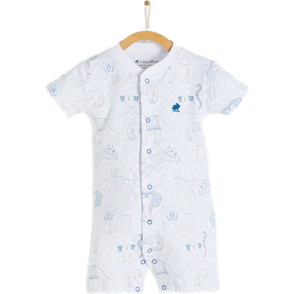 Babycottons Manji Short Romper In Full Print