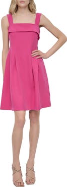 DKNY Sleeveless Fit & Flare Sundress