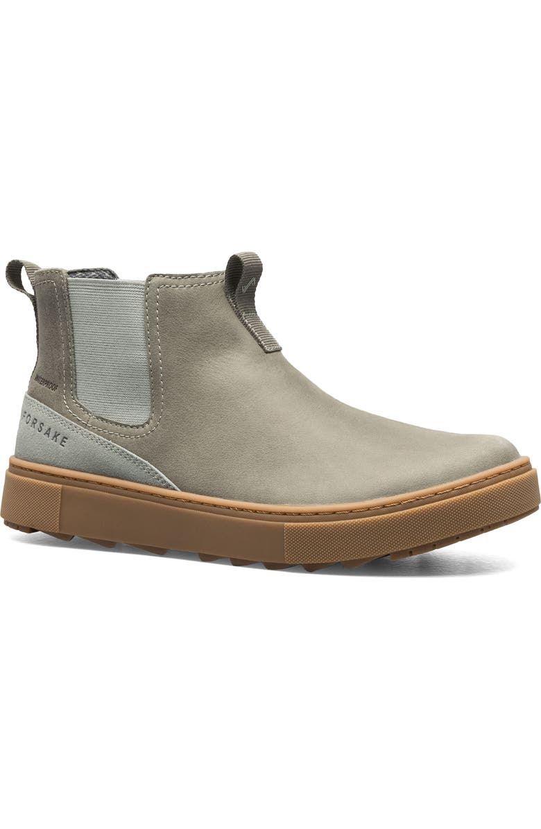 Forsake Lucie Waterproof Chelsea Boot, Main, color, Green Ash
