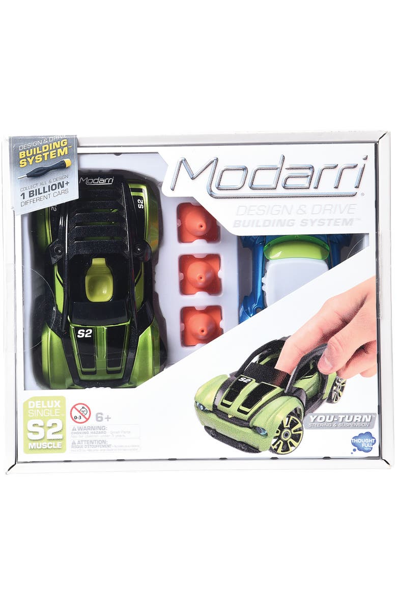 Modarri S2 Muscle Car Deluxe Diy and Build Toy Car, Main, color, Multicolored