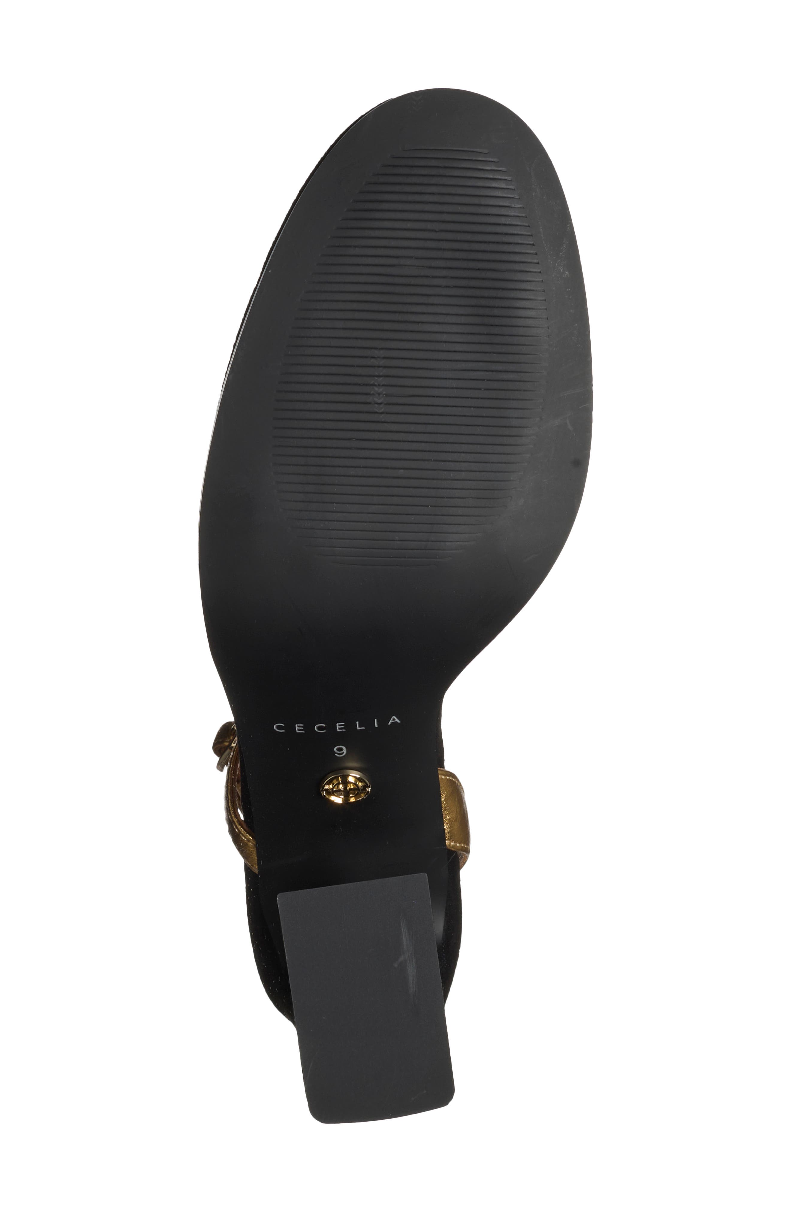 Sophia Slingback Pump, Alternate, color, BLACK/ GOLD