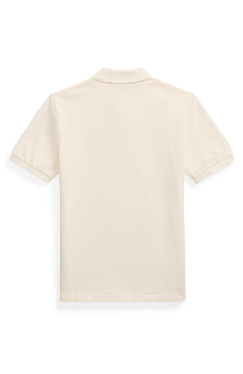 Polo Ralph Lauren Kids' Embroidered Polo Bear Cotton Piqué Polo, Alternate, color, 