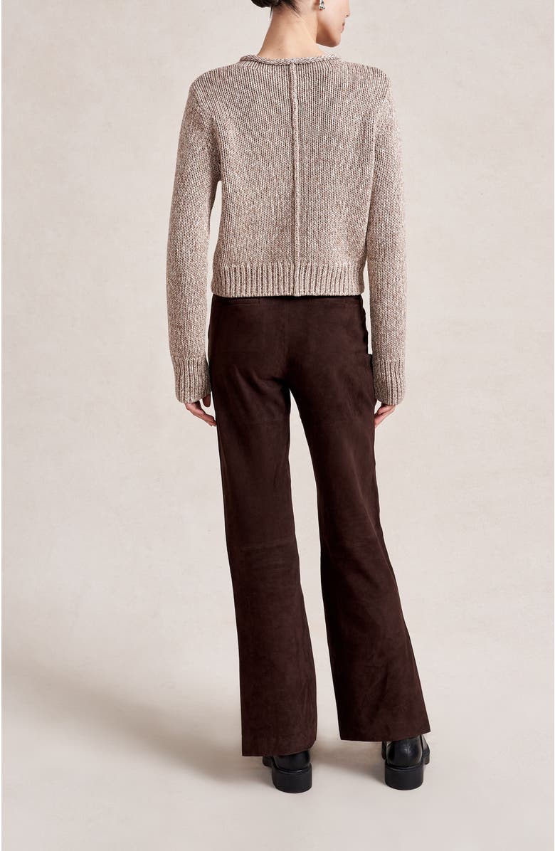 La Ligne Marled Mini Marina Sweater, Alternate, color, Marled Tan