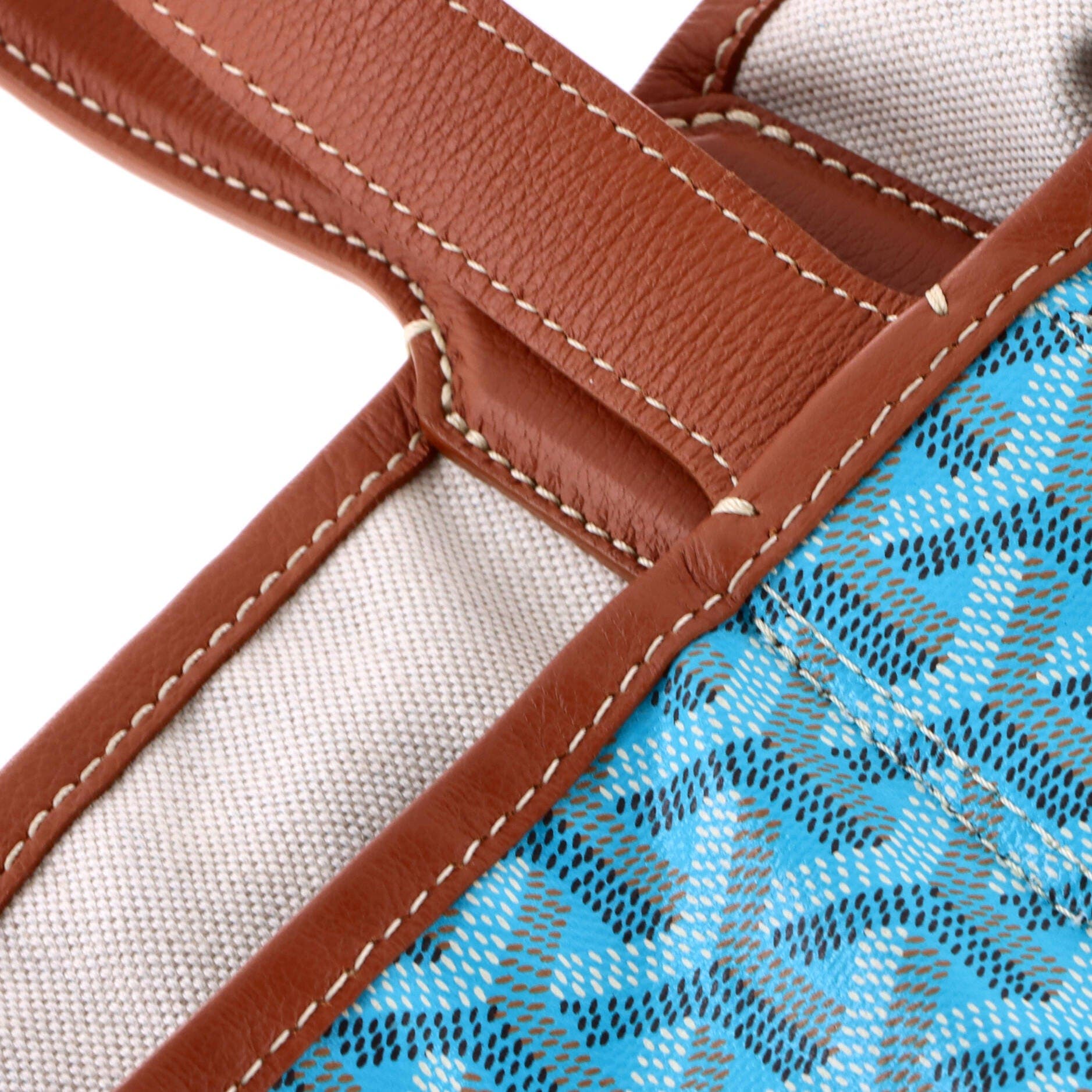 Belharra Reversible Tote Coated Canvas, Alternate, color, Blue