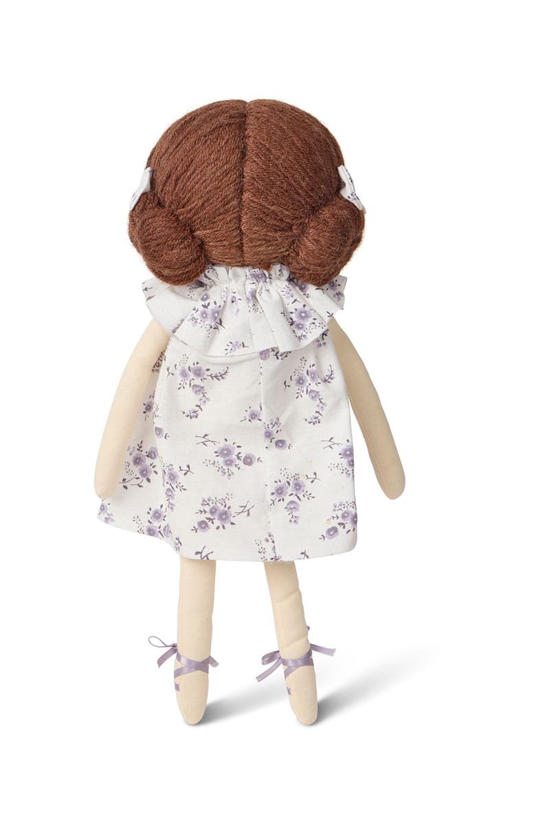 MiniMoi Baby "Abigail" Cotton and Linen Rag Doll, Alternate, color, Lavender