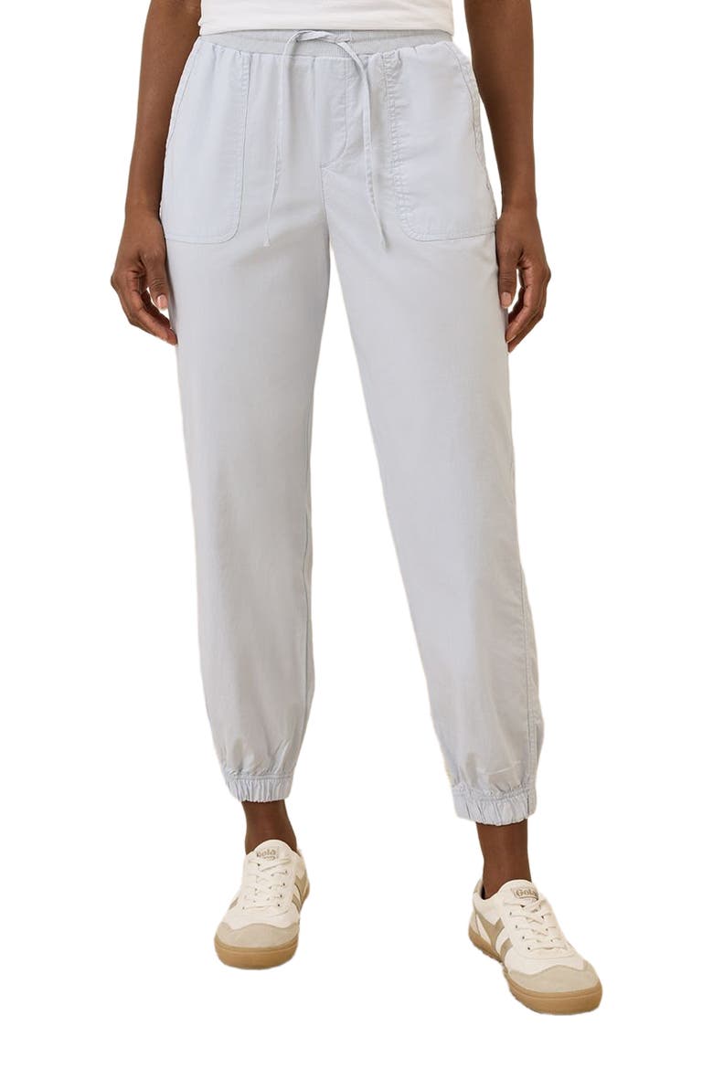 Organic Cotton Monterey Poplin Jogger, Alternate, color, Washed Blue