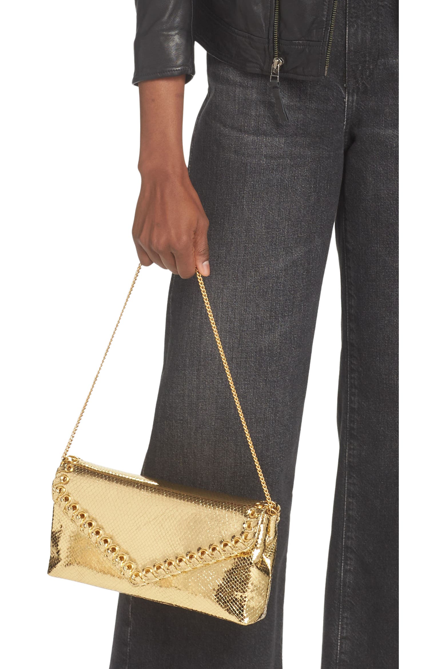 Whip Rack Rebecca Minkoff Whip Envelope Flap Clutch (Women) | Nordstromrack