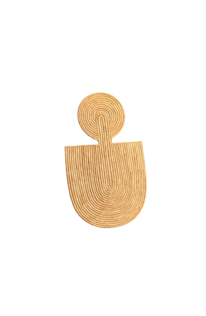 Mbare Natural Abstract Wall Mask, Main, color, Natural 1