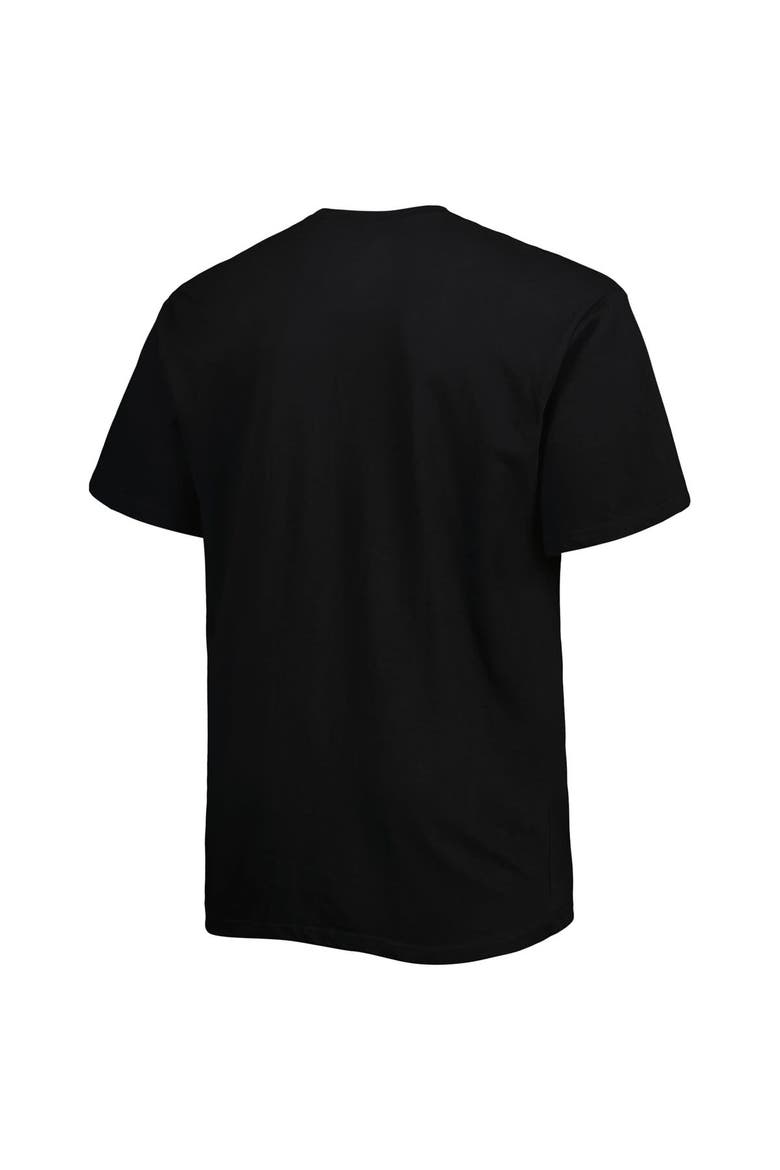 Men's Black Utah Jazz Big & Tall Heart & Soul T-Shirt, Alternate, color, Black