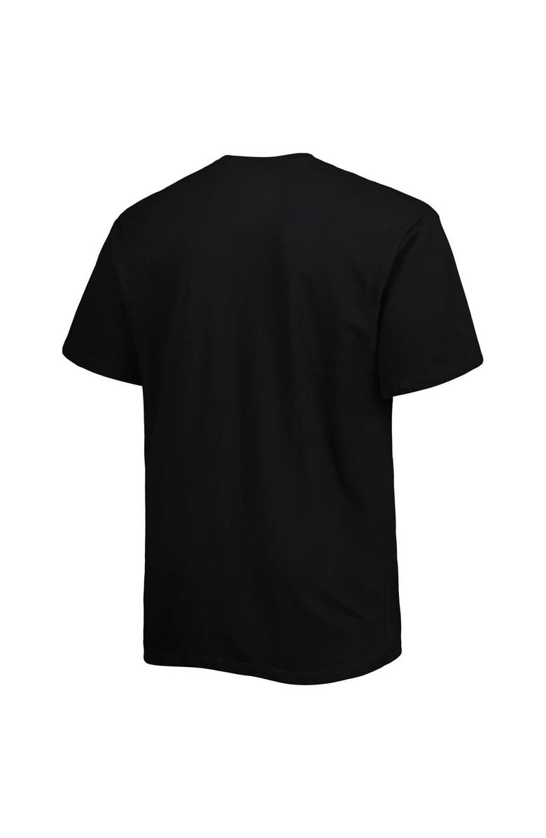 PROFILE Men's Black Utah Jazz Big & Tall Heart & Soul T-Shirt, Alternate, color, Black