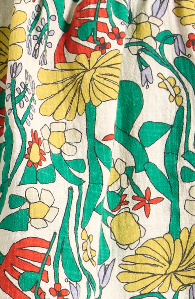 Bobo Choses Kids' Color Herbalist Babydoll Tank, Alternate, color, Off White