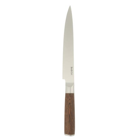 Carving Knife High Carbon 1.4116 German Steel Slicing Knife with Pakka Wood Handle