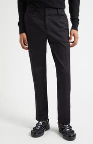 Dolce&Gabbana Cotton Stretch Gabardine Trousers