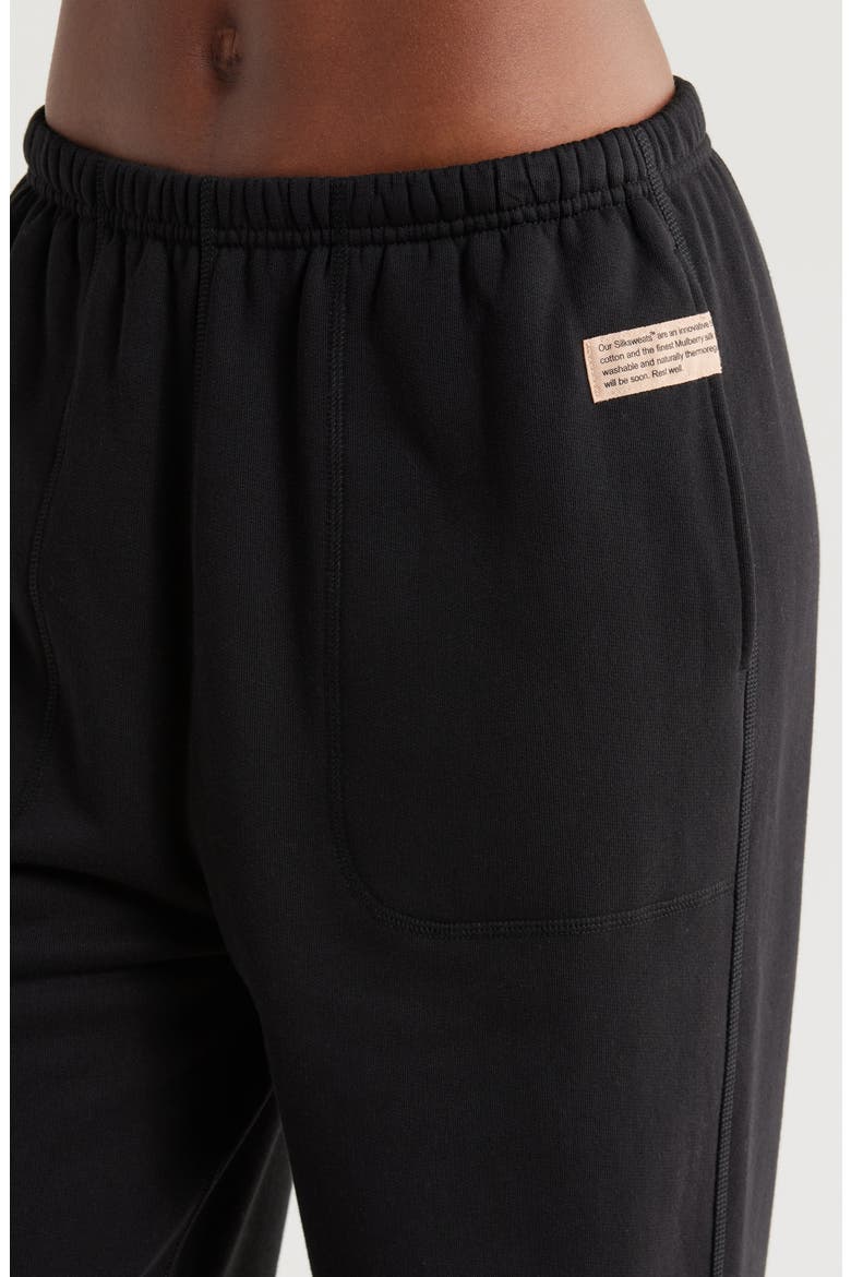 Silksweats™ Reversible Pajama Joggers, Alternate, color, IMMERSED BLACK