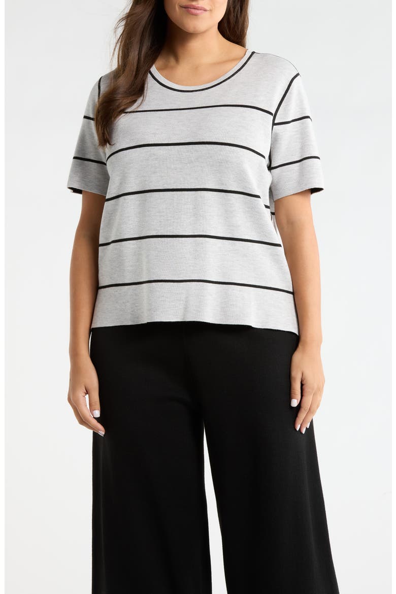 Odessa Reversible Knit Top, Main, color, BLK PRL ML
