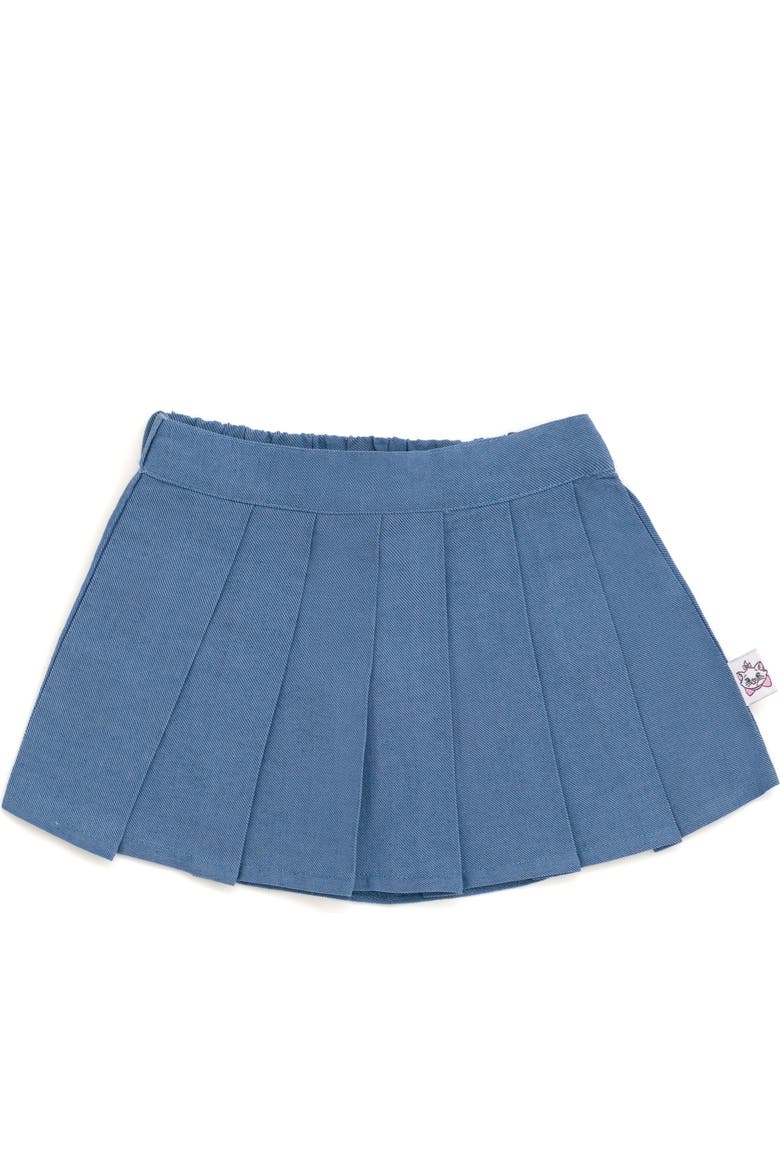 The Aristocats Marie Pleated 2-Piece Bodysuit and Skirt Set, Alternate, color, White Blue Marie
