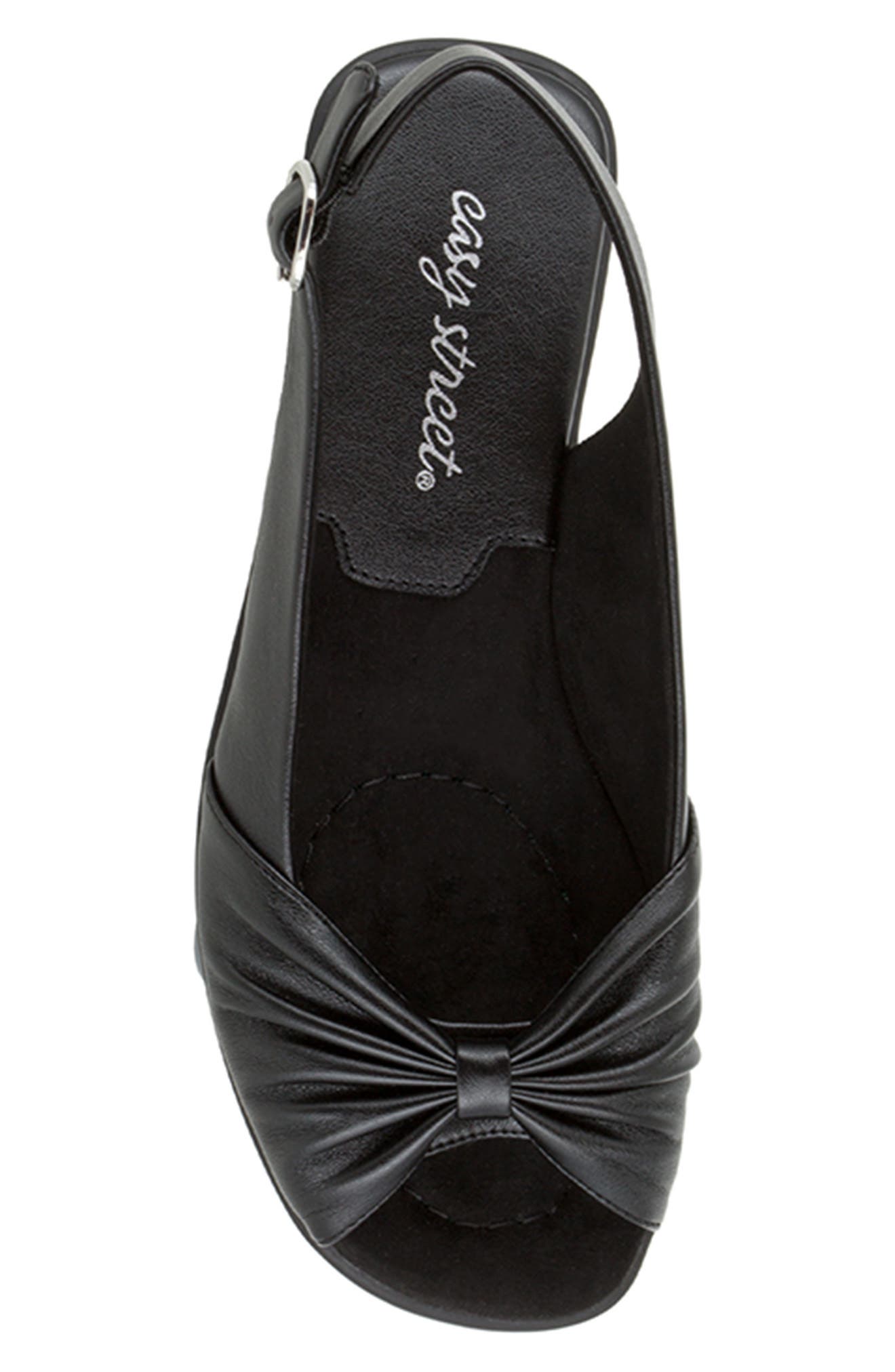 EASY STREET Fantasia Slingback Pump, Alternate, color, Black