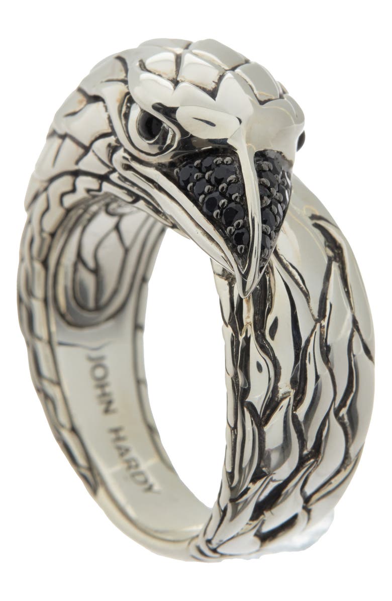 John Hardy Legends Eagle Lava Ring, Alternate, color,